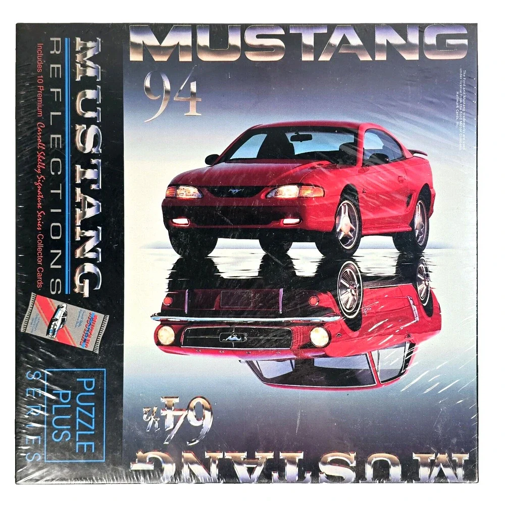 Springbok 94 Mustang Reflections 64 1/2 Puzzles Plus Series 500 Pieces